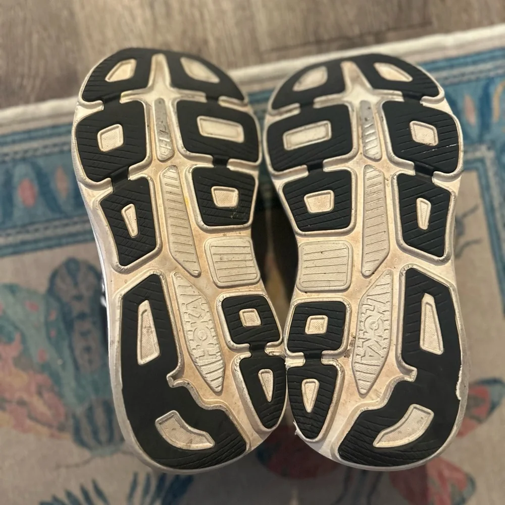 Hoka Black White Running Shoes Bondi 9 Women’s 10.5 W - Picture 5 of 6